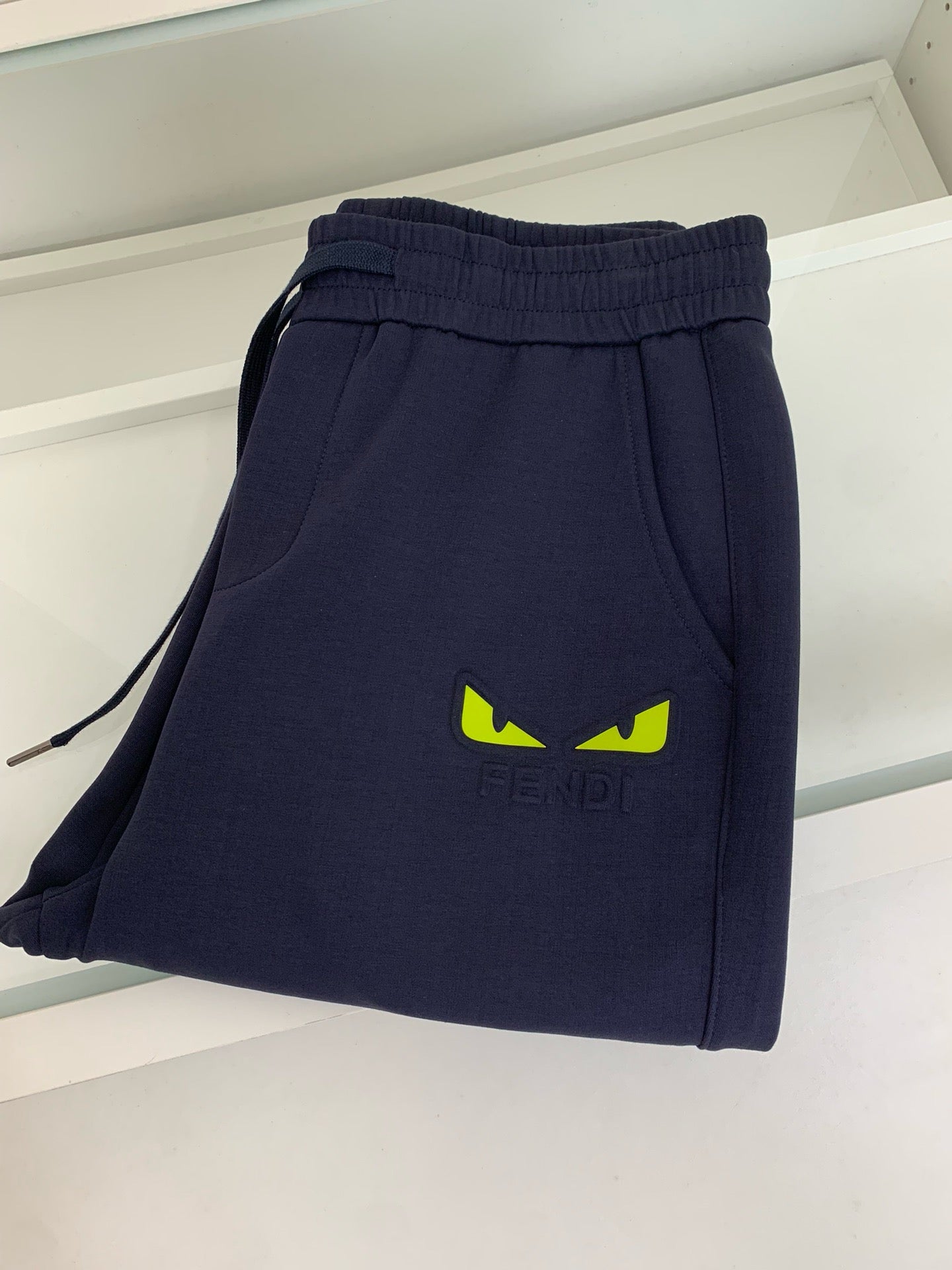 Dark Blue and Black Pant