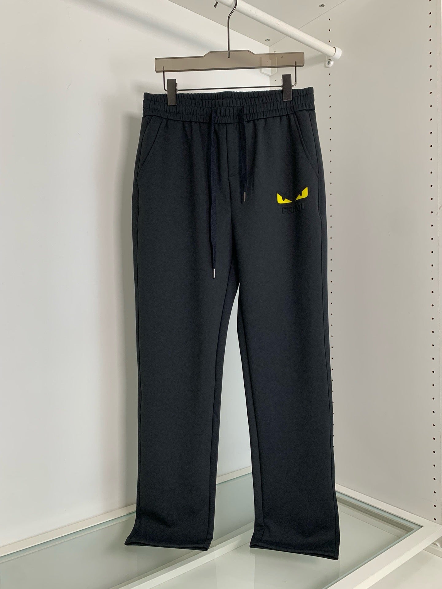 Dark Blue and Black Pant