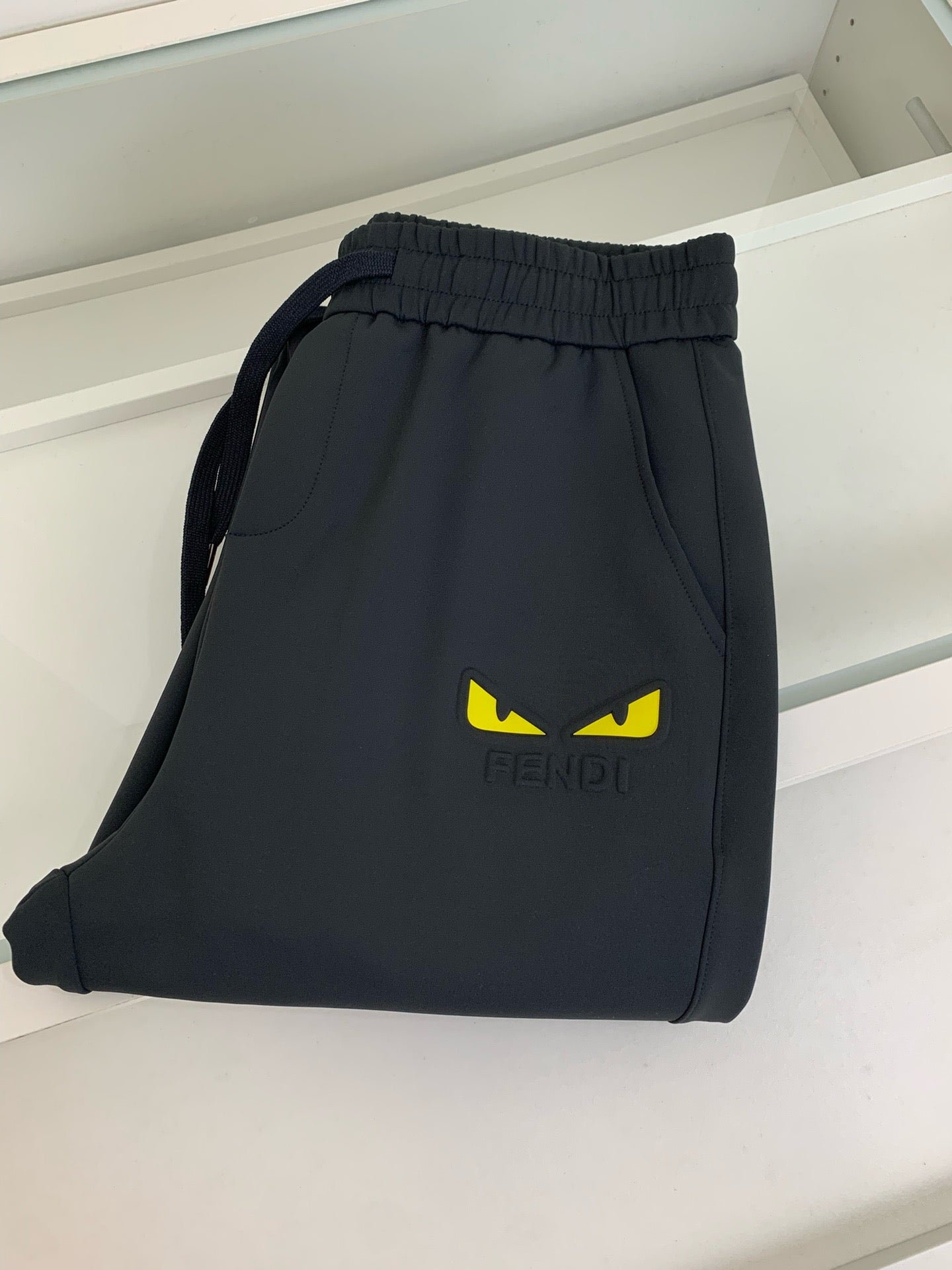 Dark Blue and Black Pant