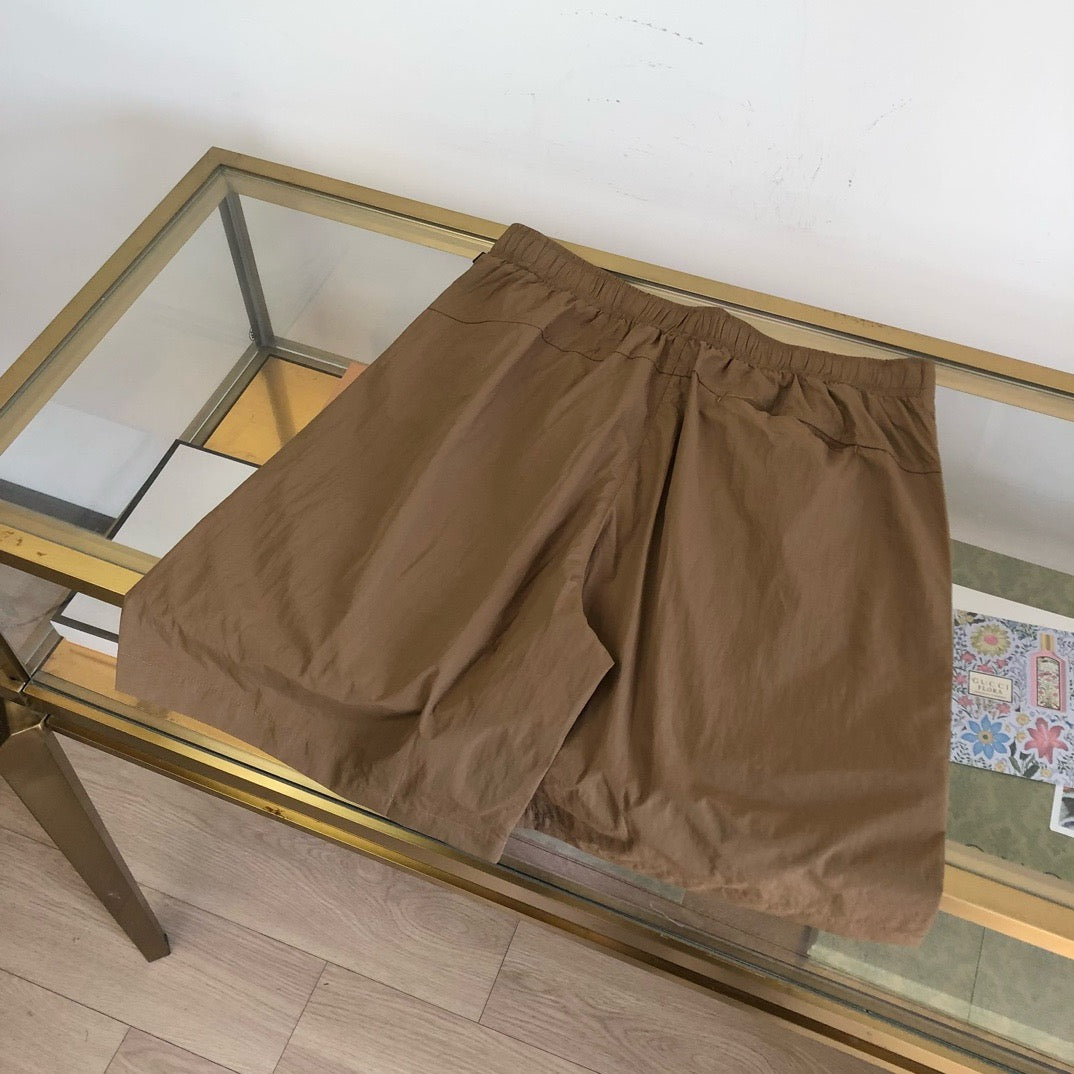 Brown and Dark Blue Short