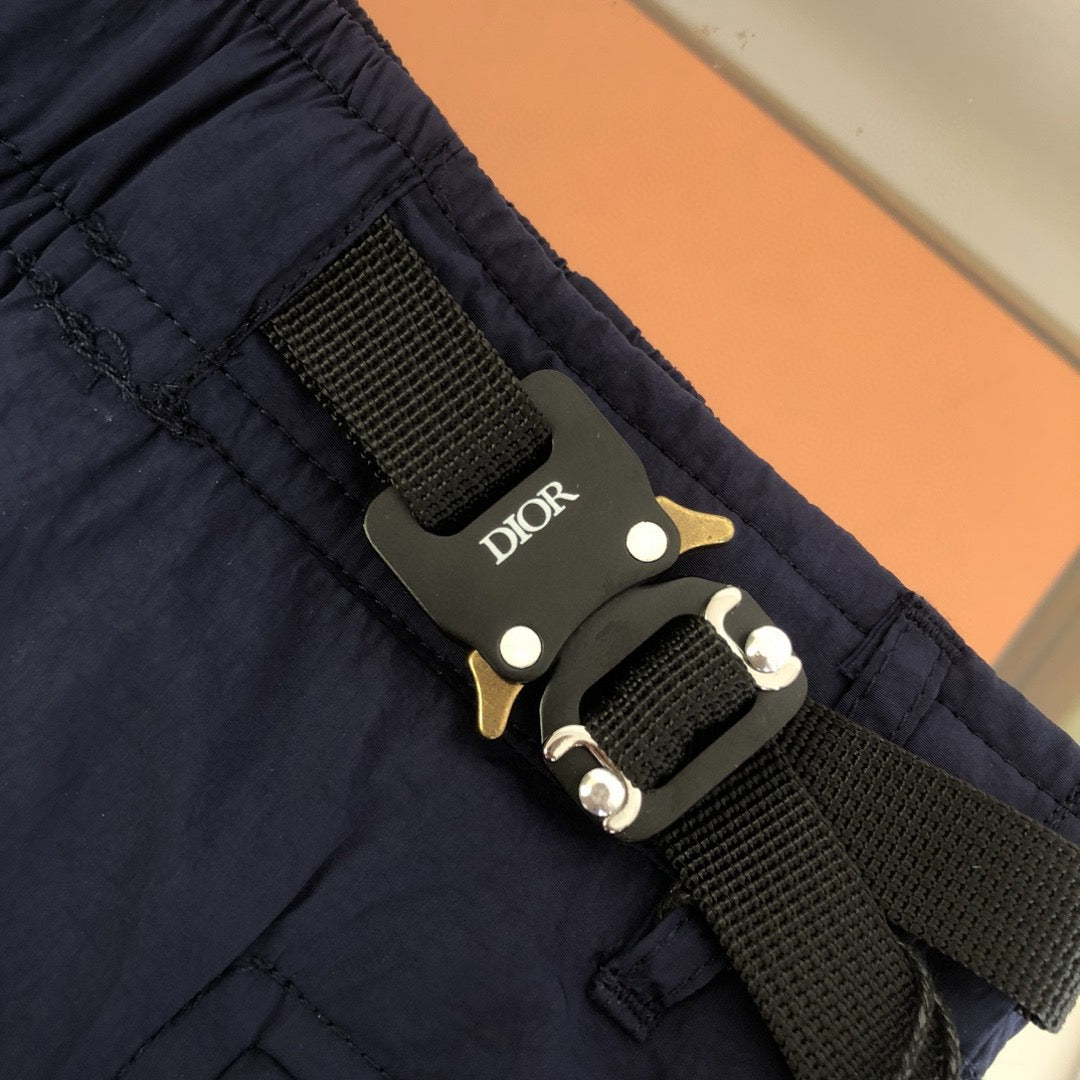 Brown and Dark Blue Short