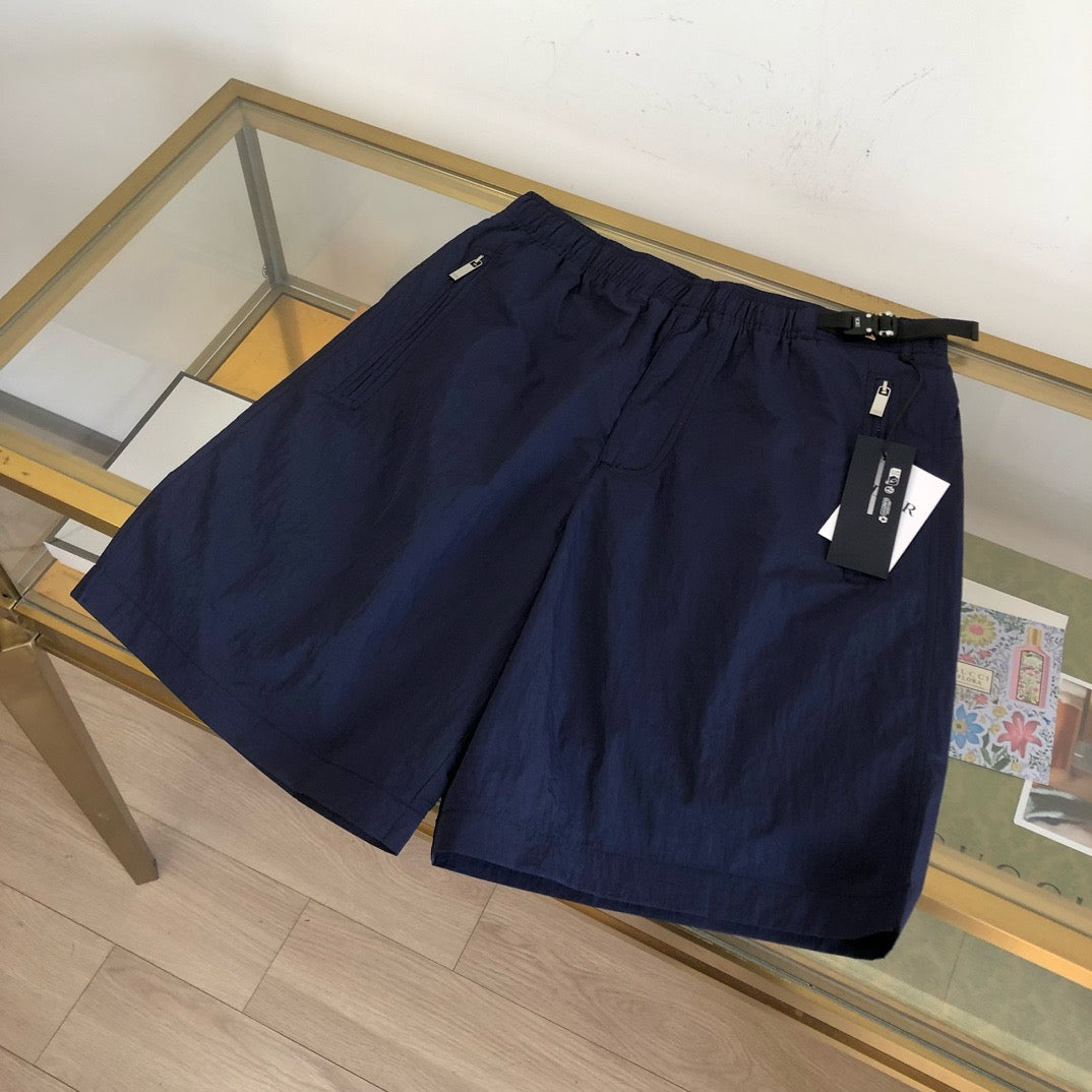 Brown and Dark Blue Short