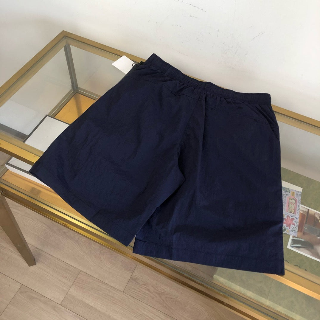 Brown and Dark Blue Short