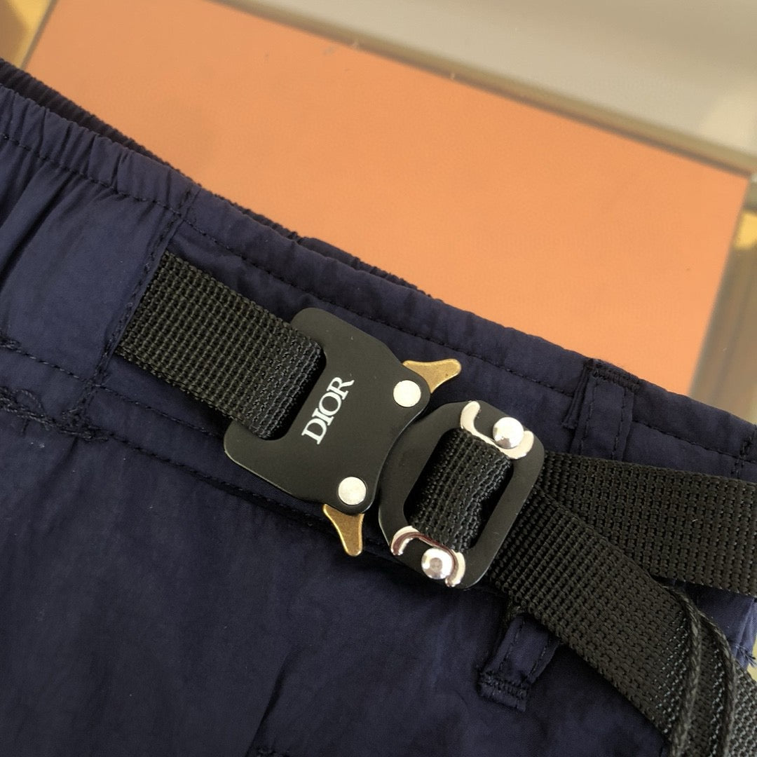 Brown and Dark Blue Short