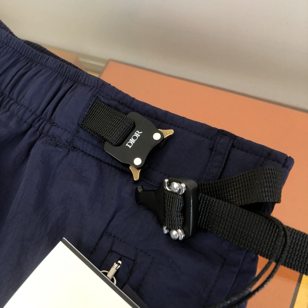 Brown and Dark Blue Short