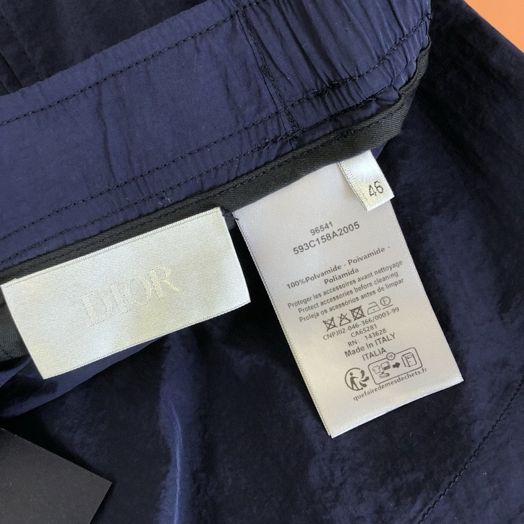 Brown and Dark Blue Short