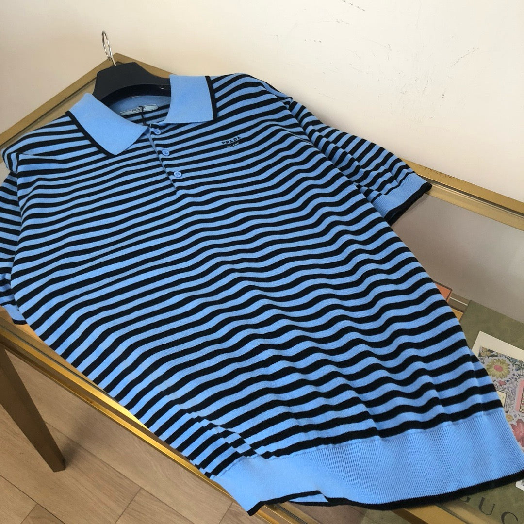 Blue Black Polo