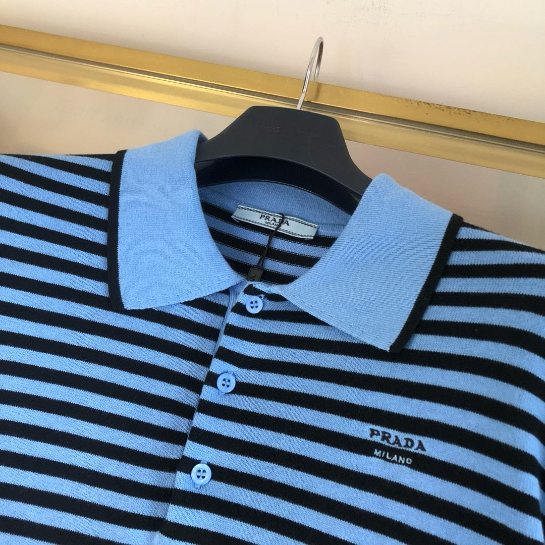 Blue Black Polo