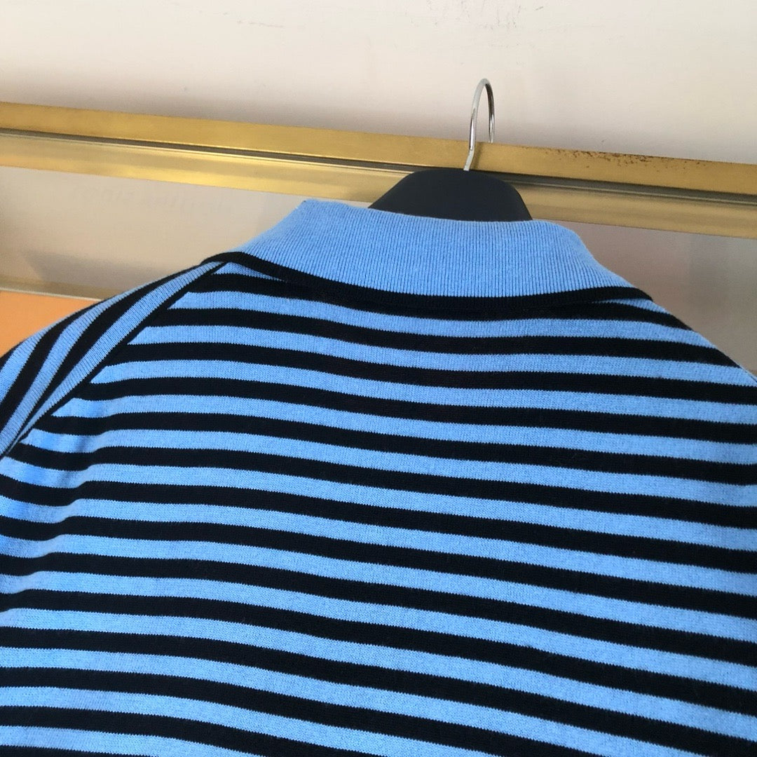 Blue Black Polo