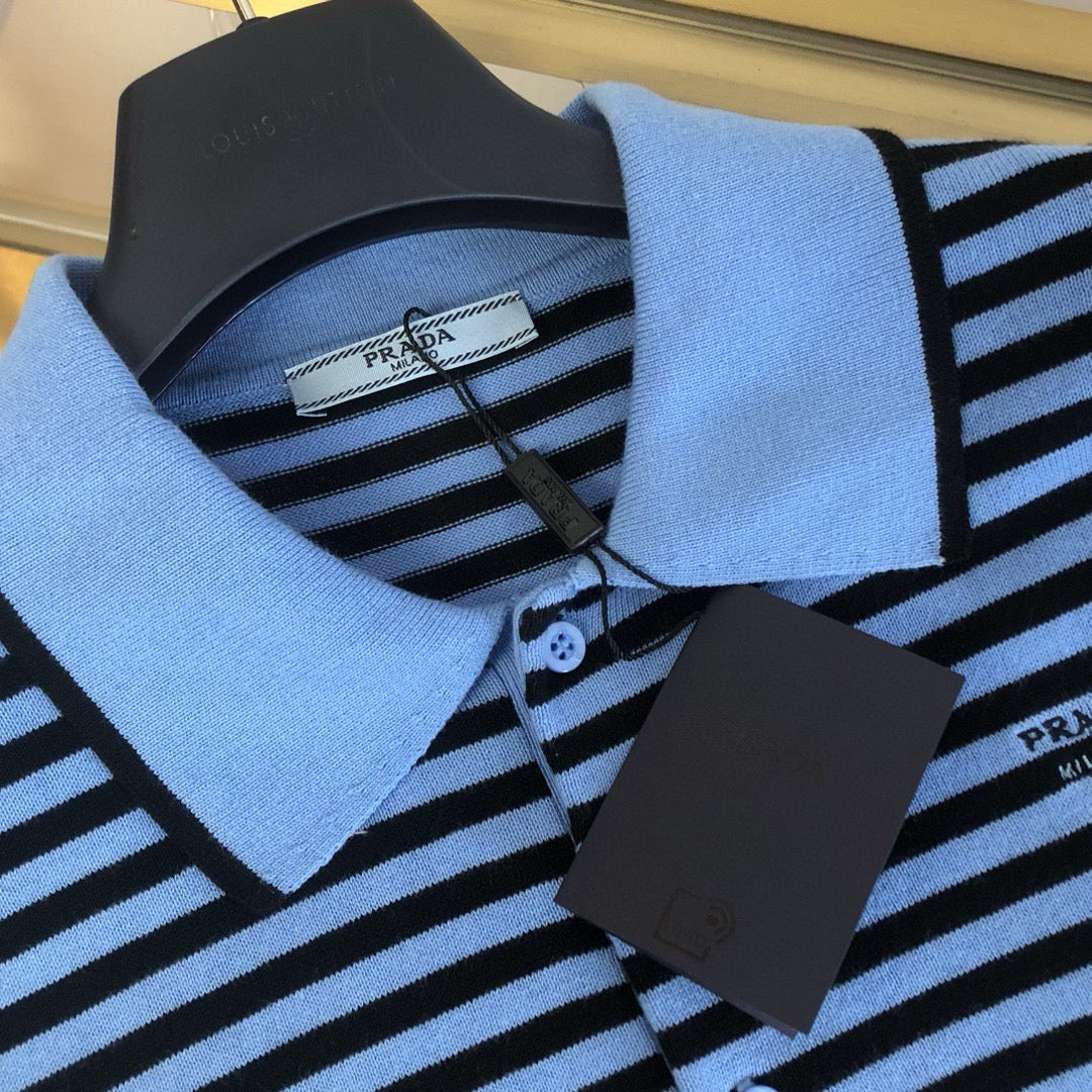 Blue Black Polo