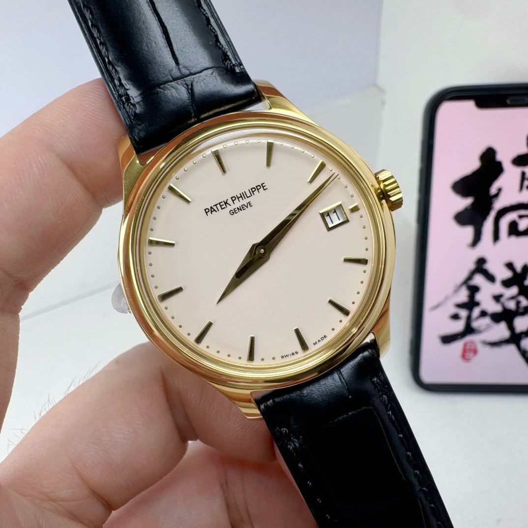Black Golden Watch