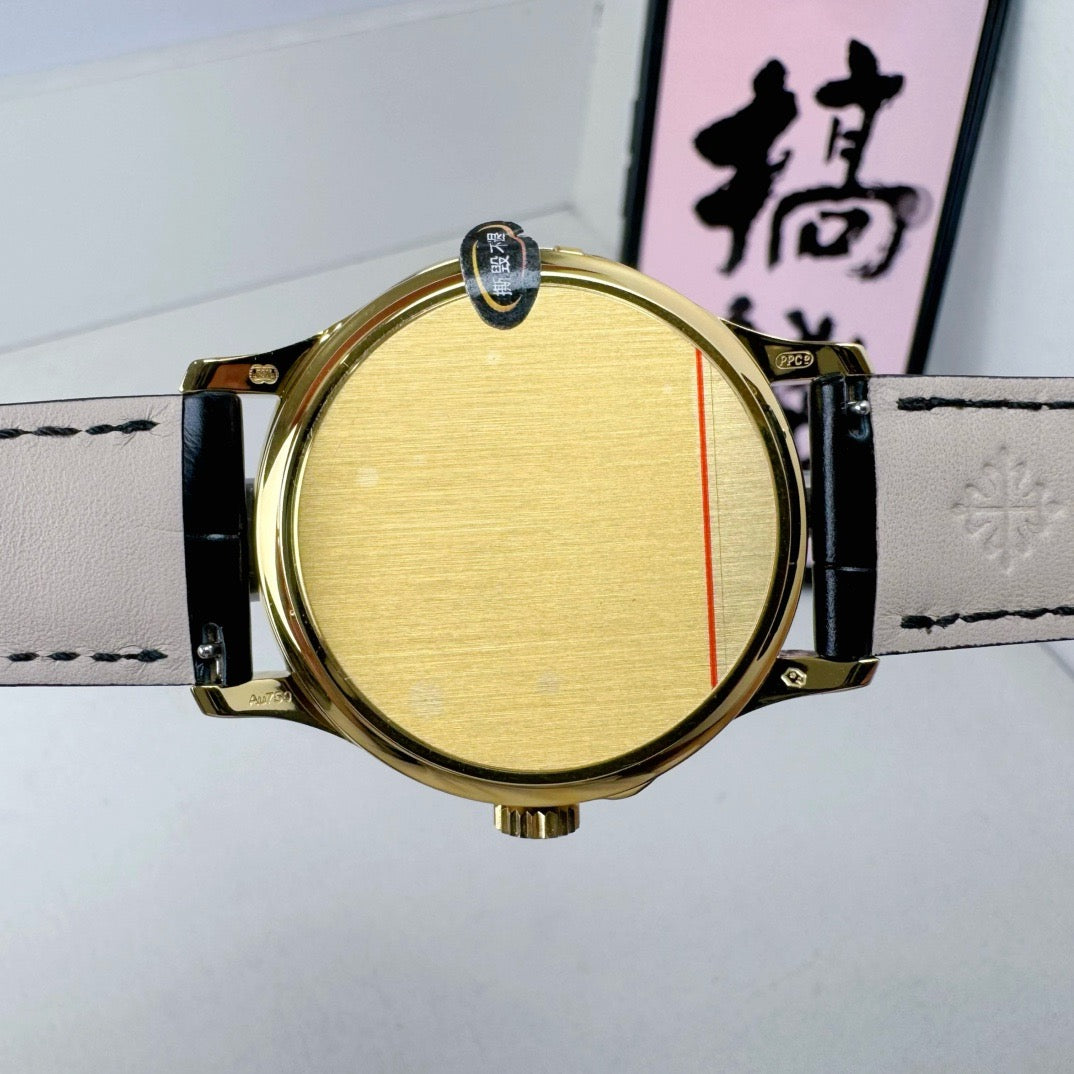Black Golden Watch