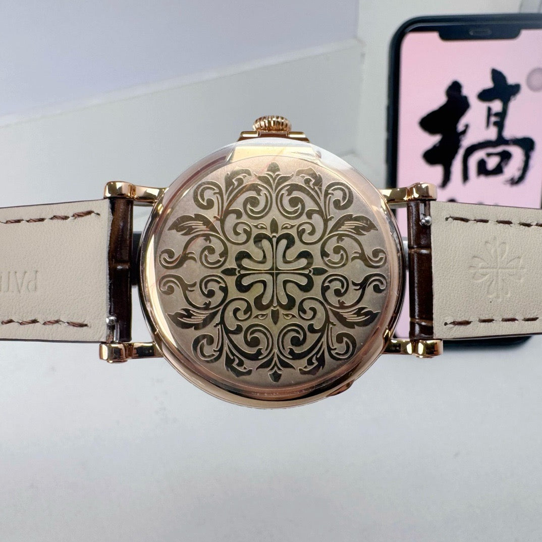 Brown Gold Watch