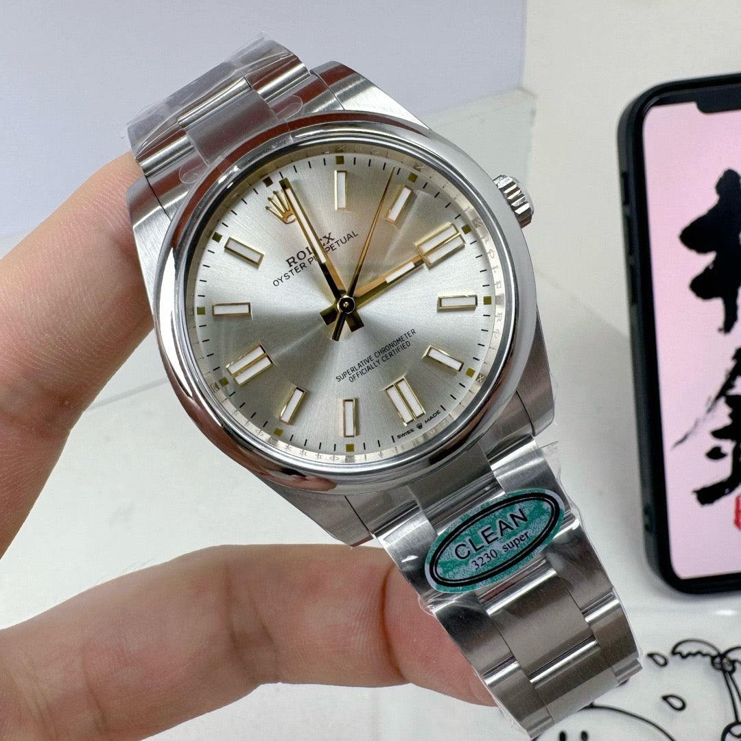 Silver Watch