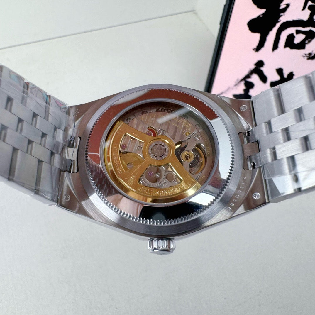 Silver Blue Watch