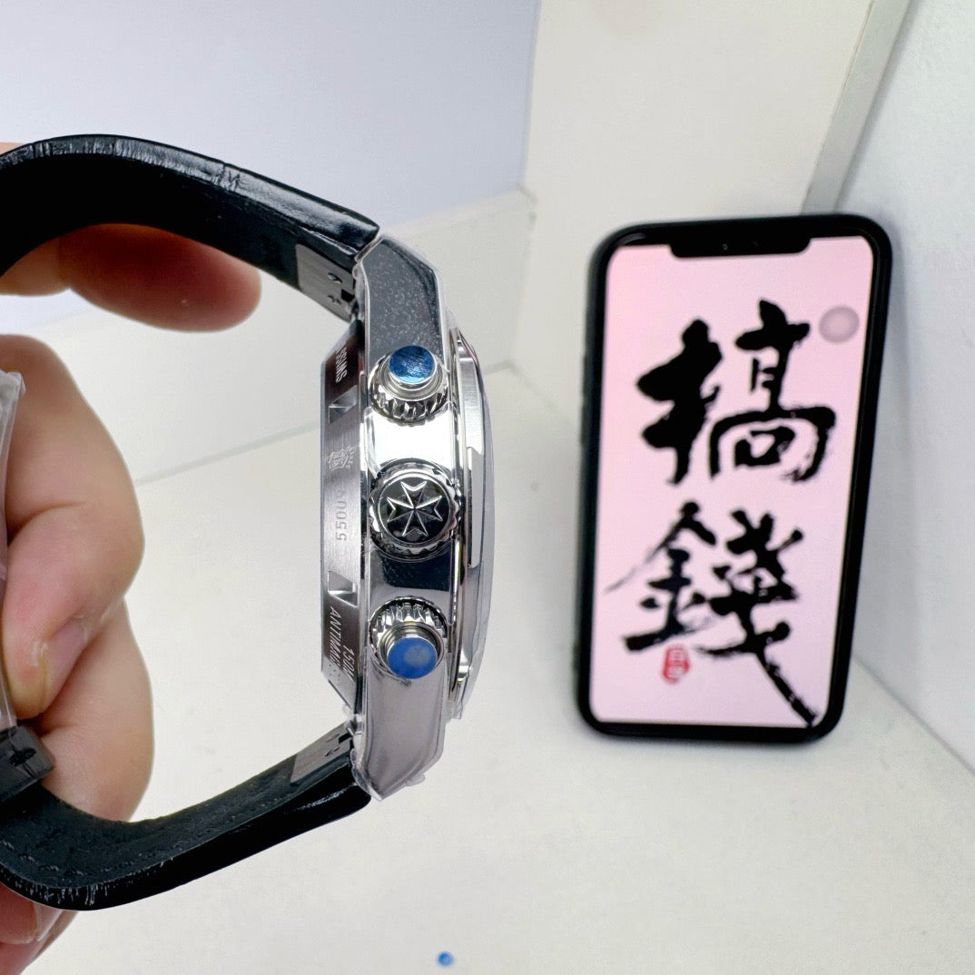 Silver Black Watch