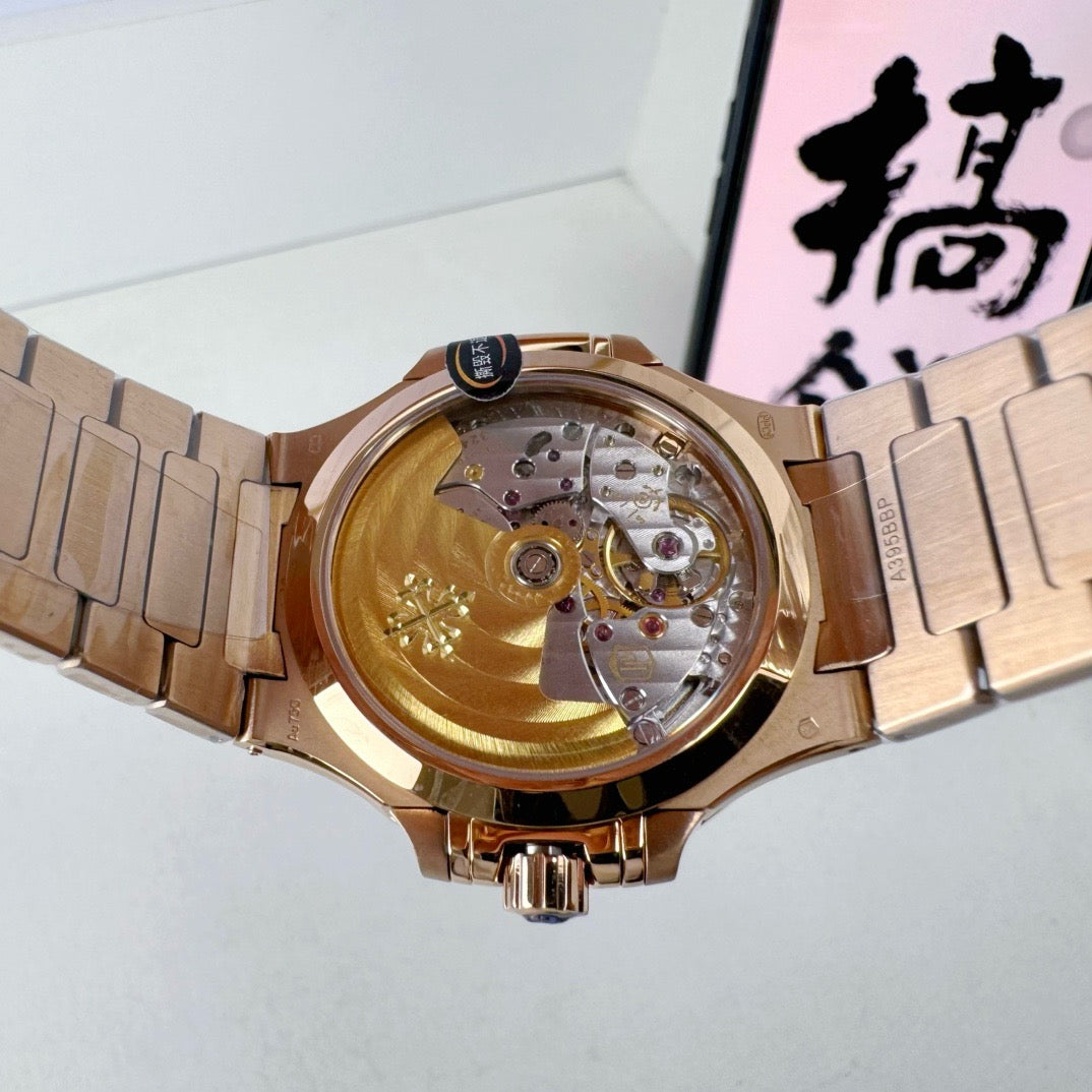 Golden White Watch