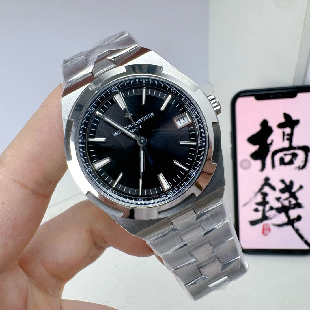 Silver Black Watch