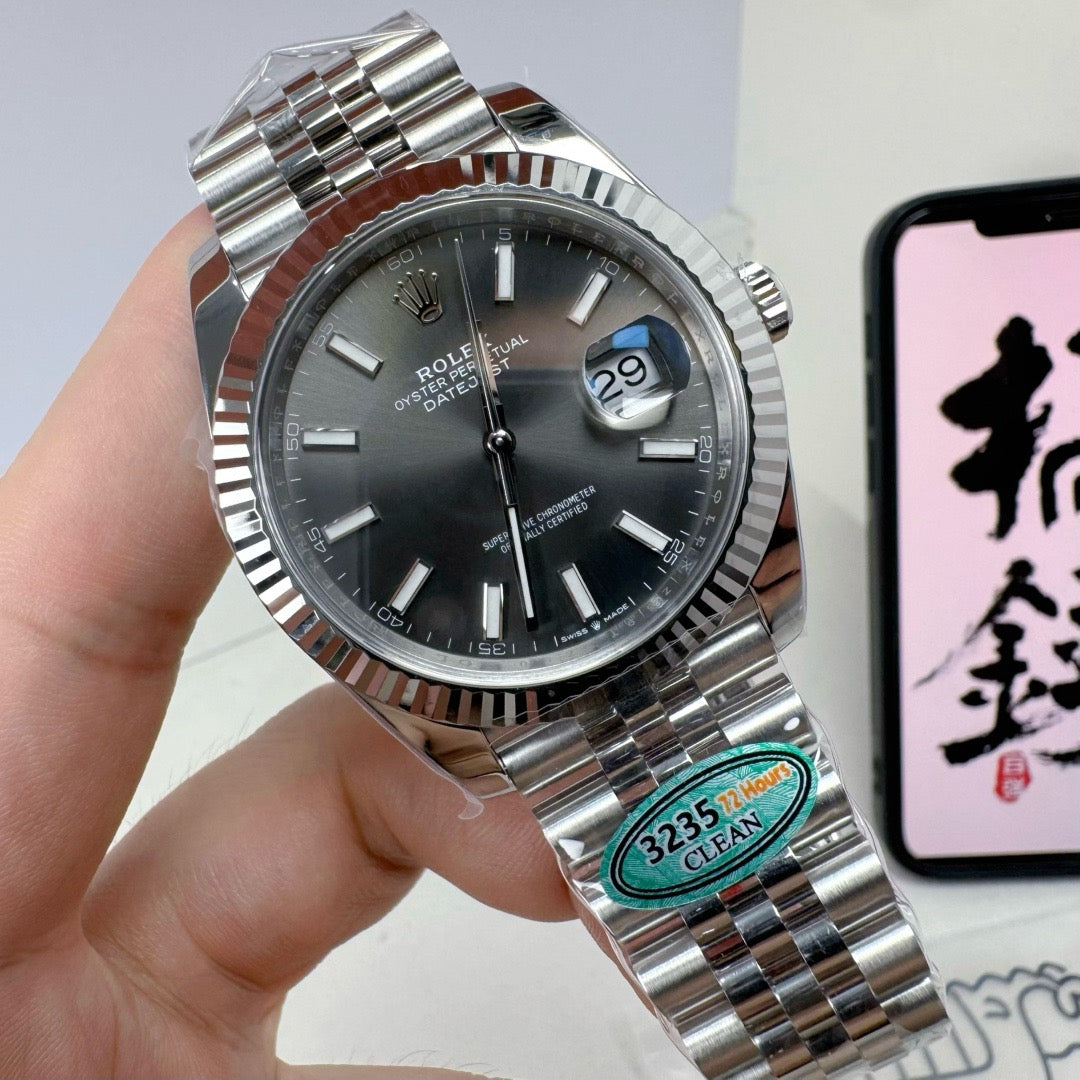Silver Watch