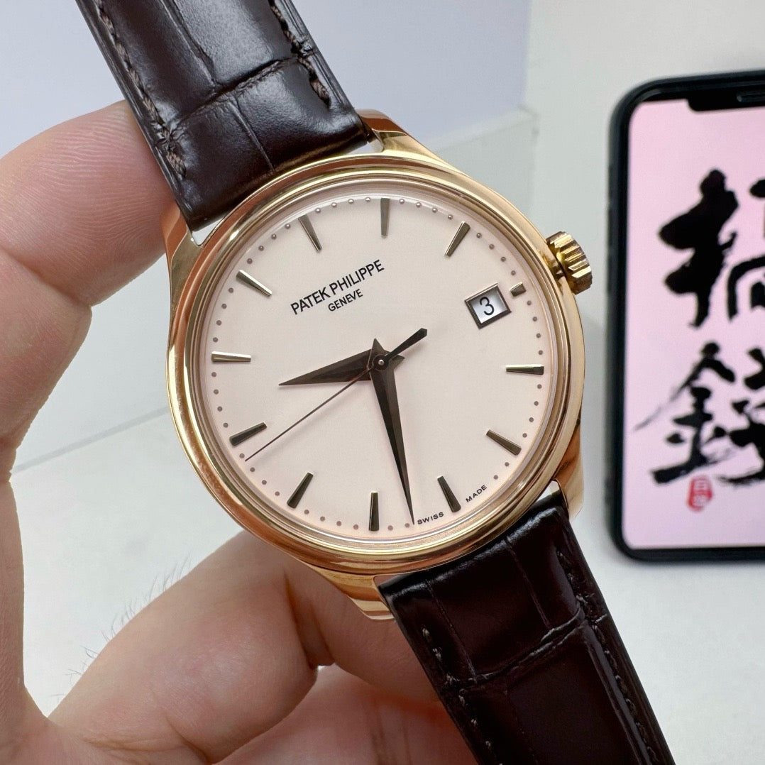 Black Golden Watch