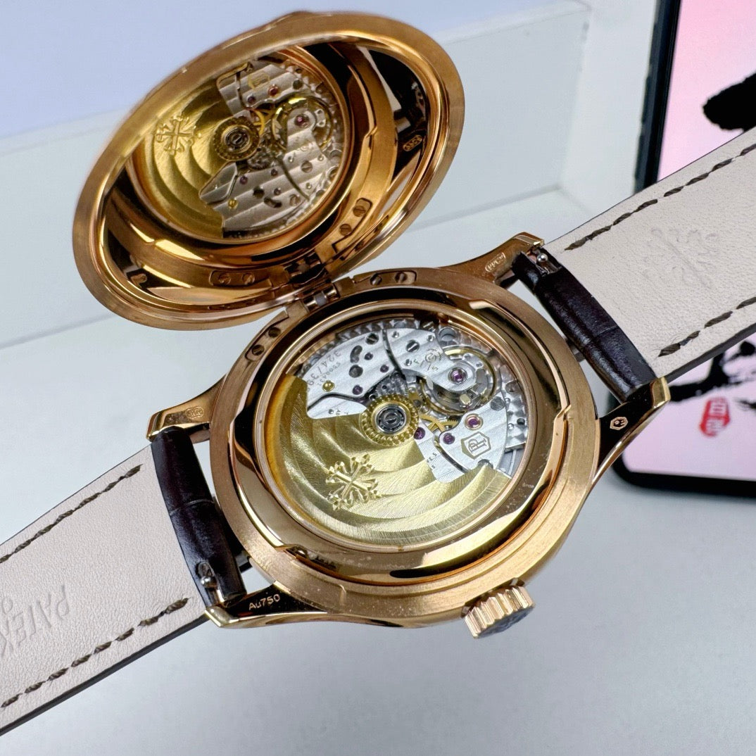 Black Golden Watch