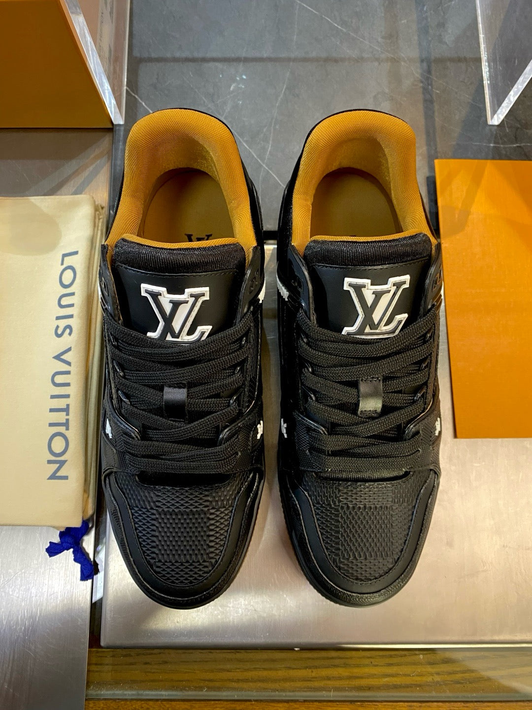 Black and White Shoes