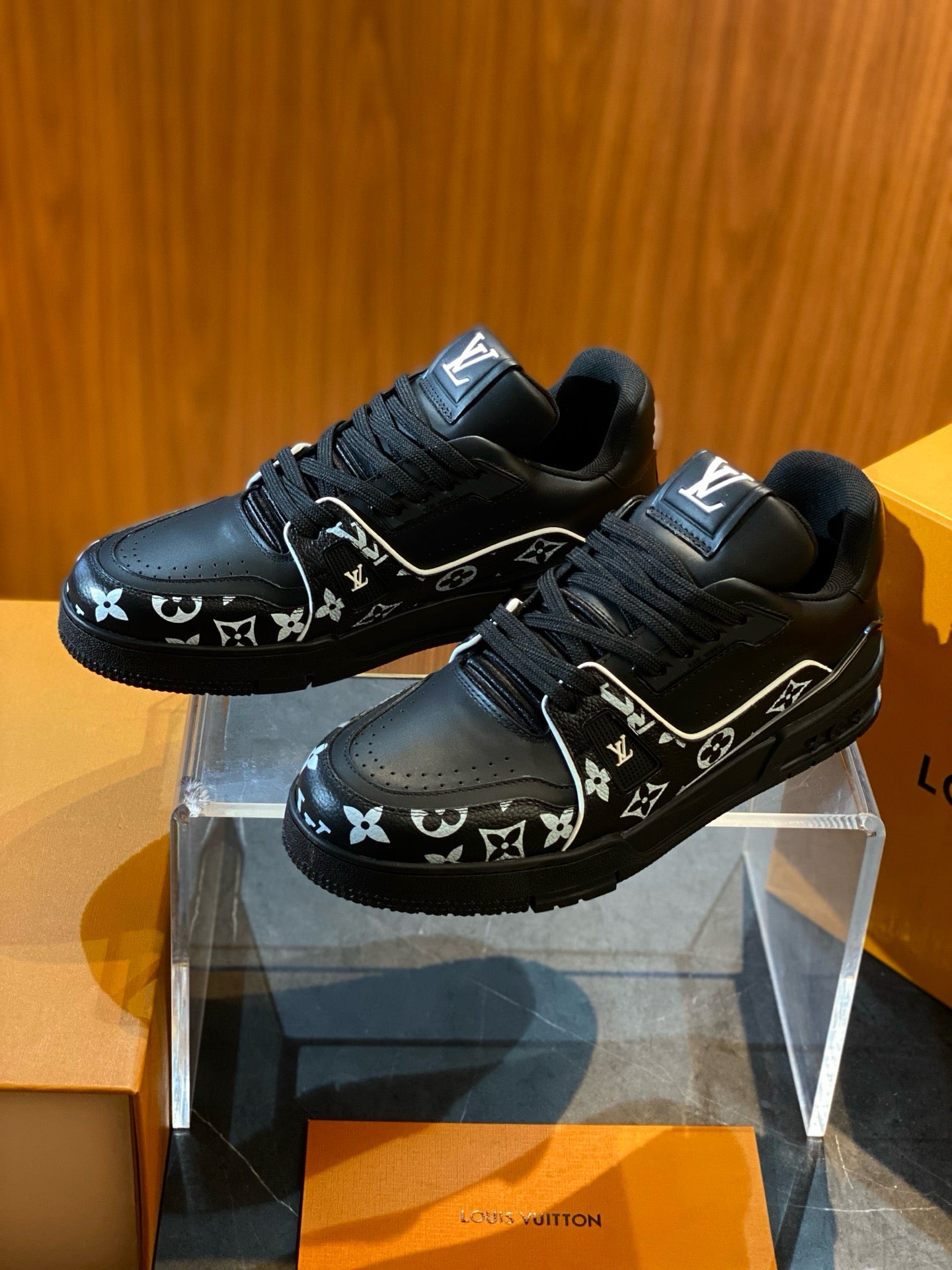 Black and White Shoes
