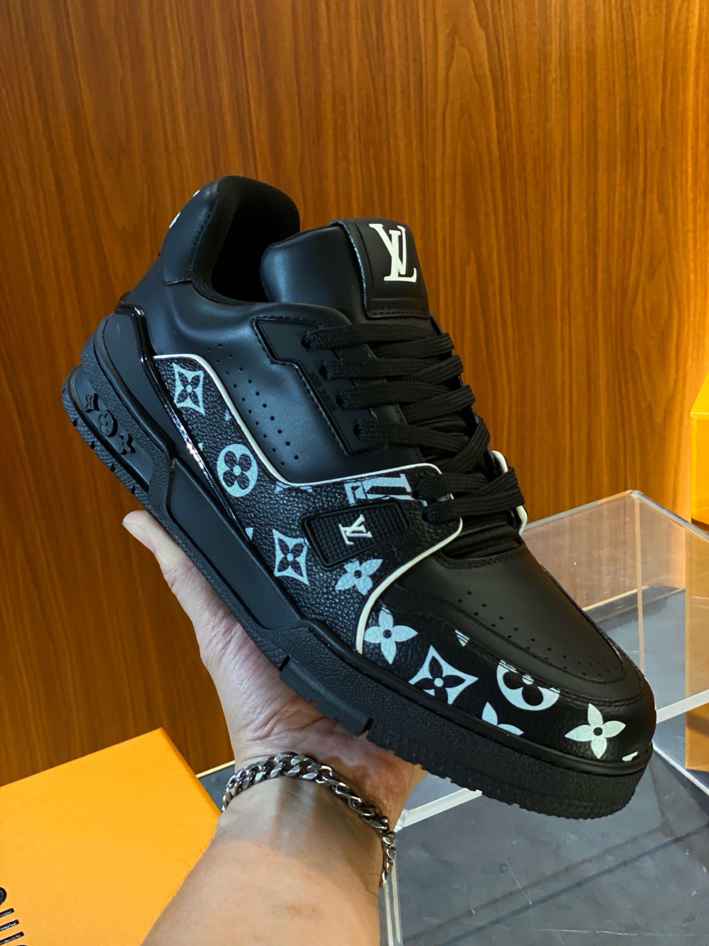 Black and White Shoes