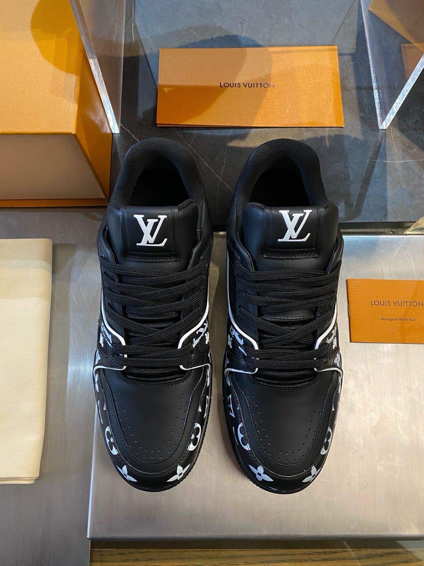 Black and White Shoes