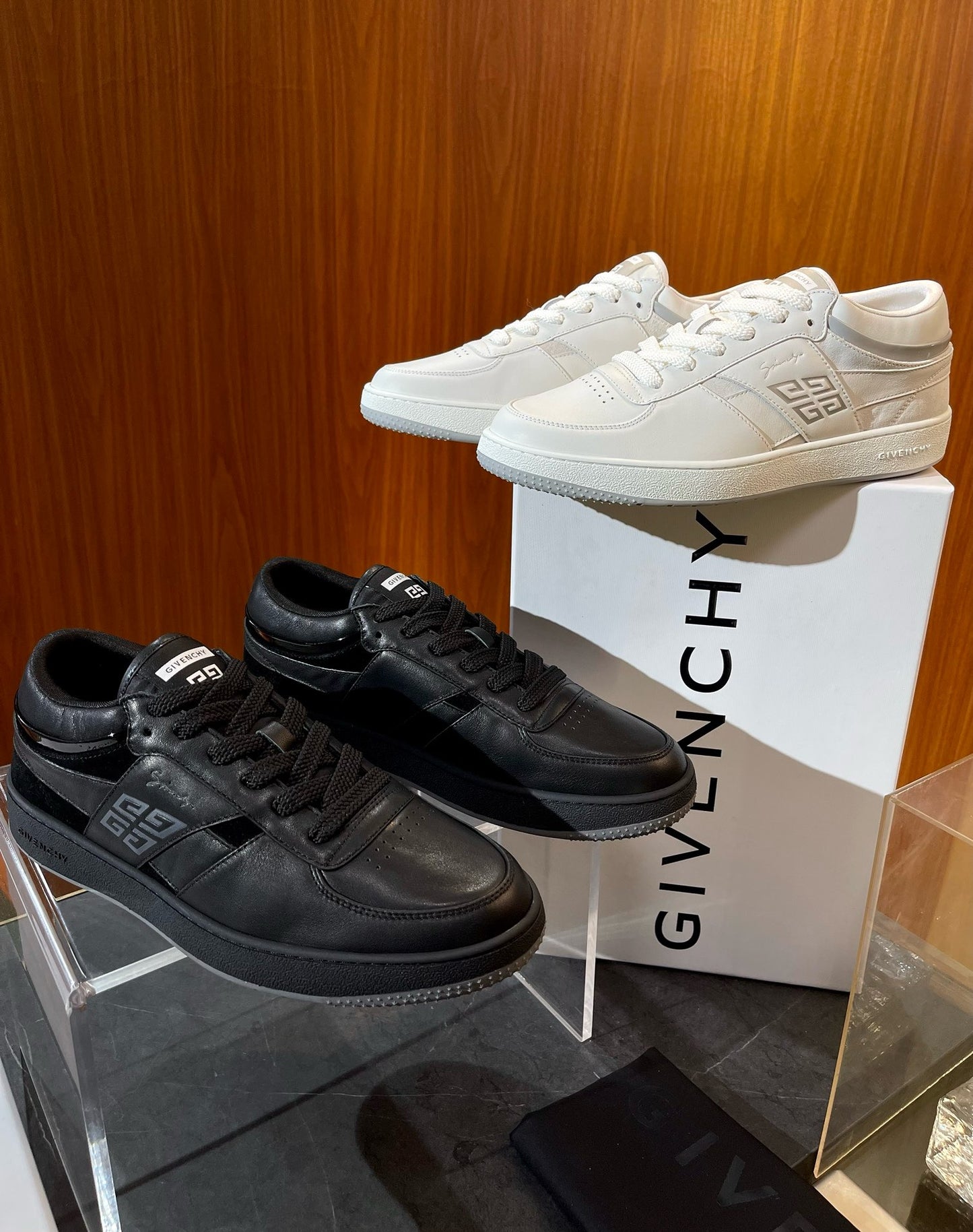 Black and White Shoes