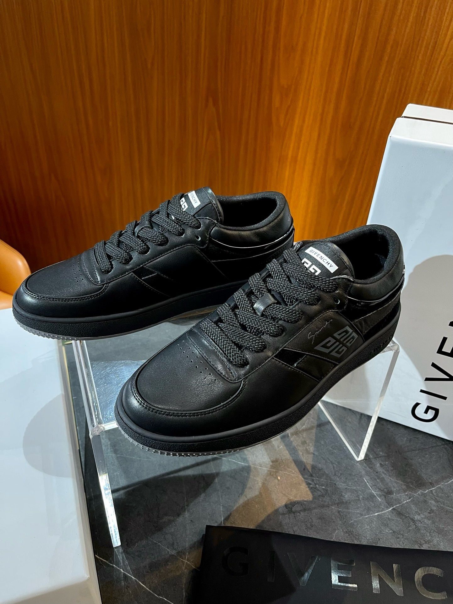 Black and White Shoes