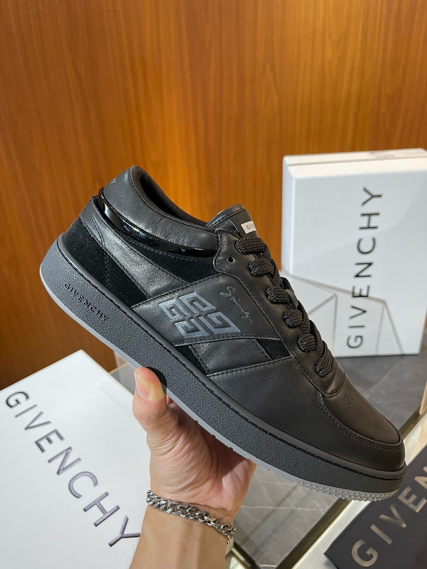 Black and White Shoes