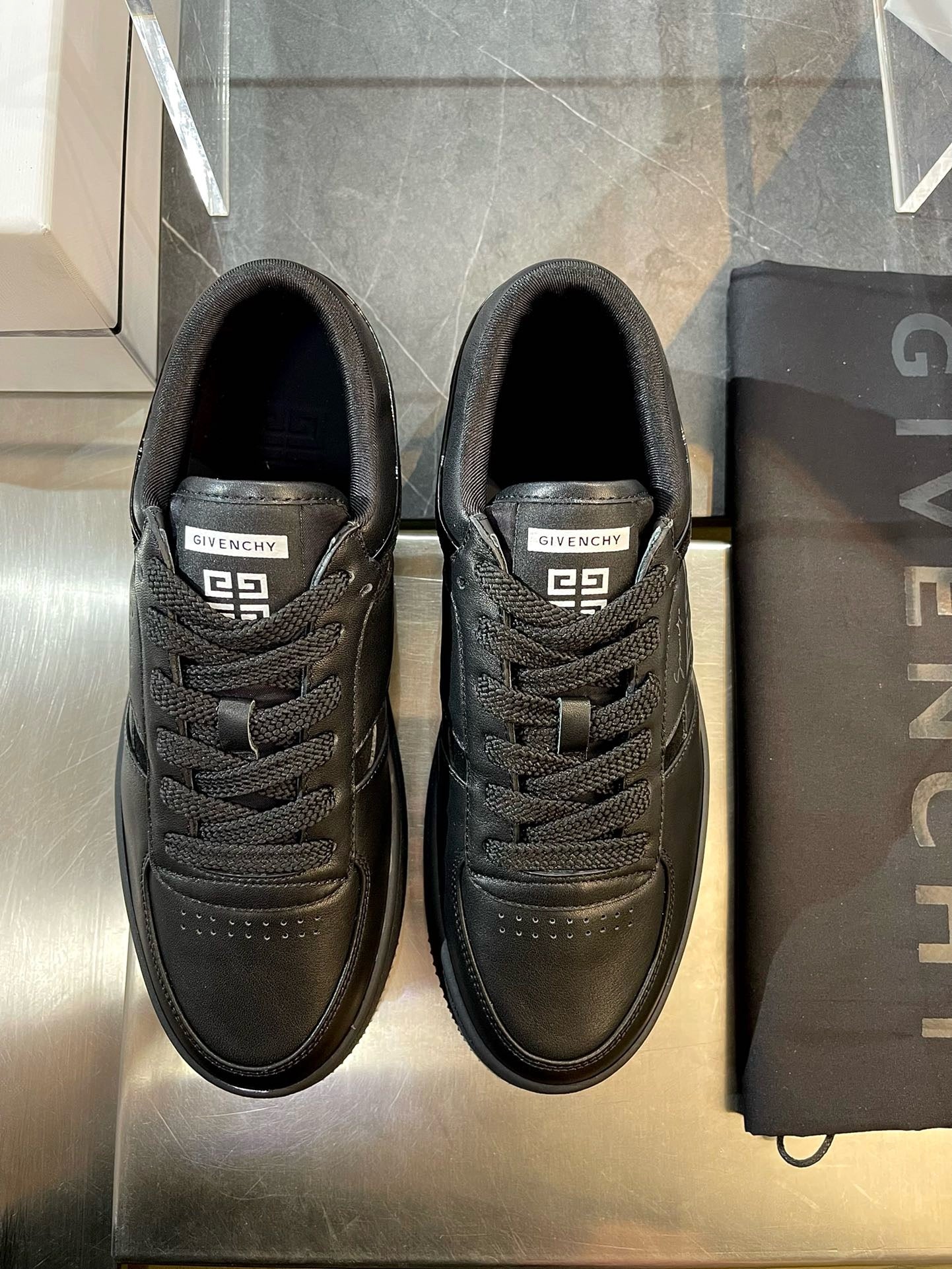 Black and White Shoes