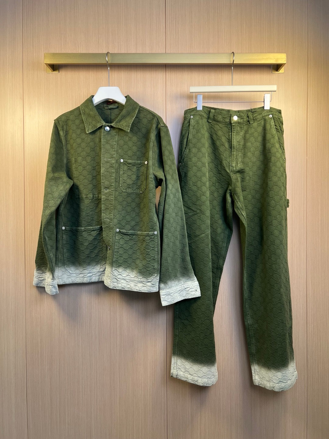 Blue and Green Jacket
