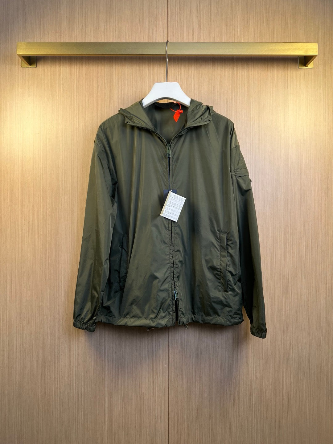 Green and White Jacket