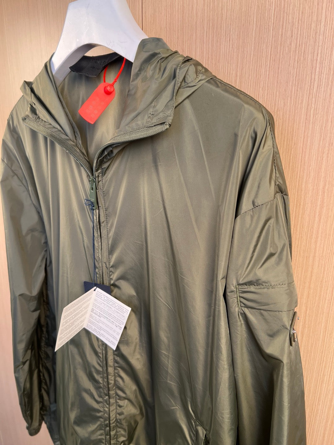 Green and White Jacket