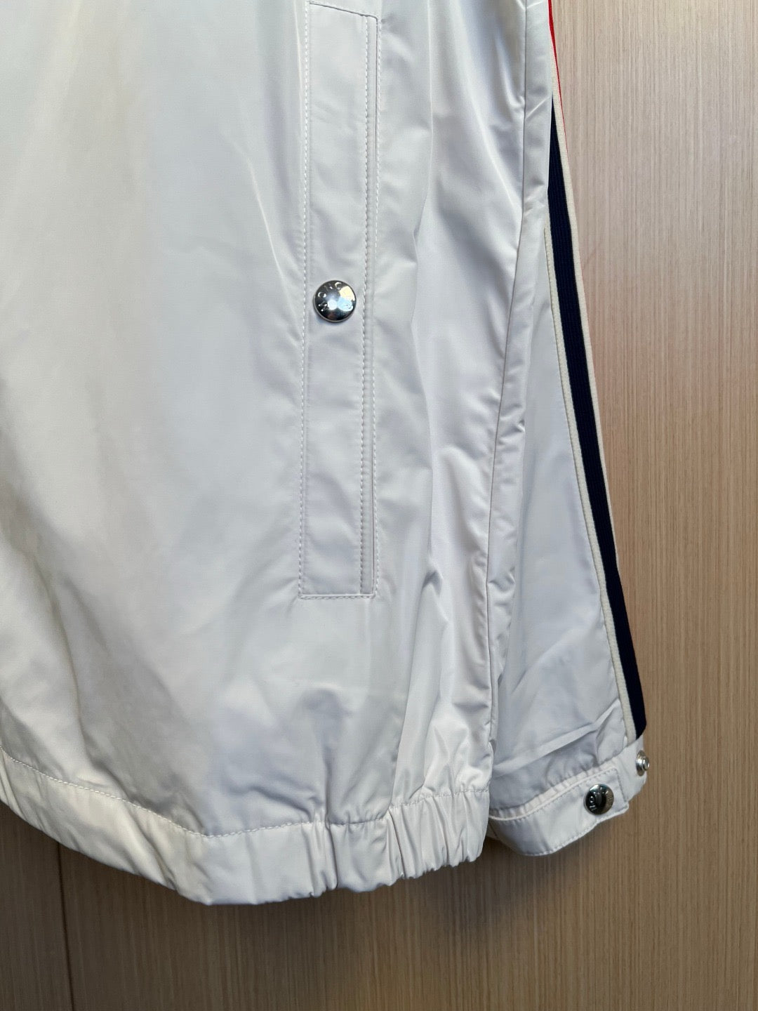 White and Dark Blue Jacket