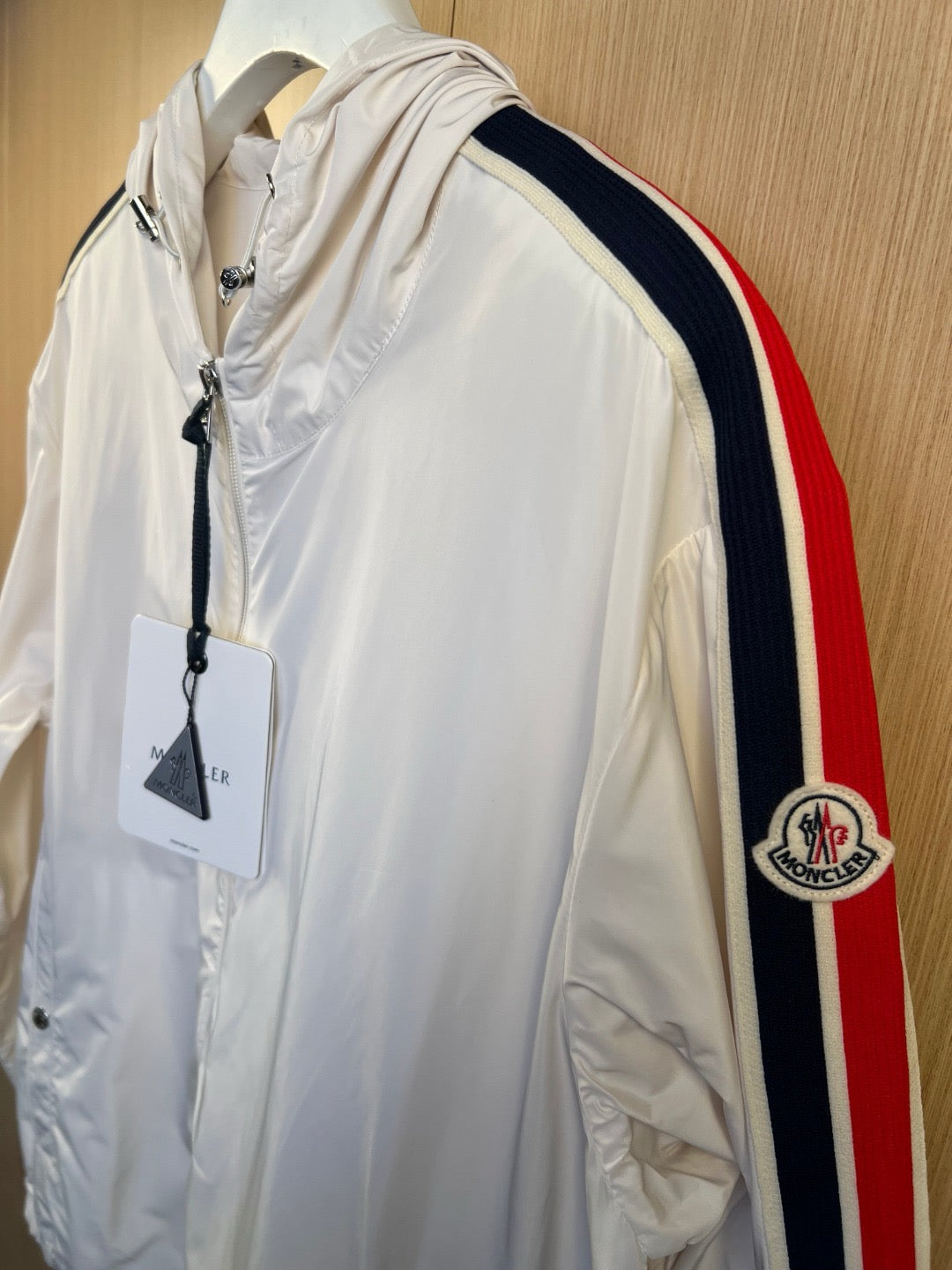 White and Dark Blue Jacket