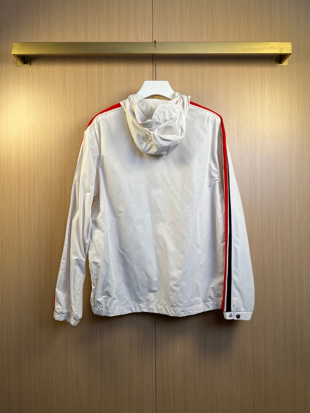 White and Dark Blue Jacket