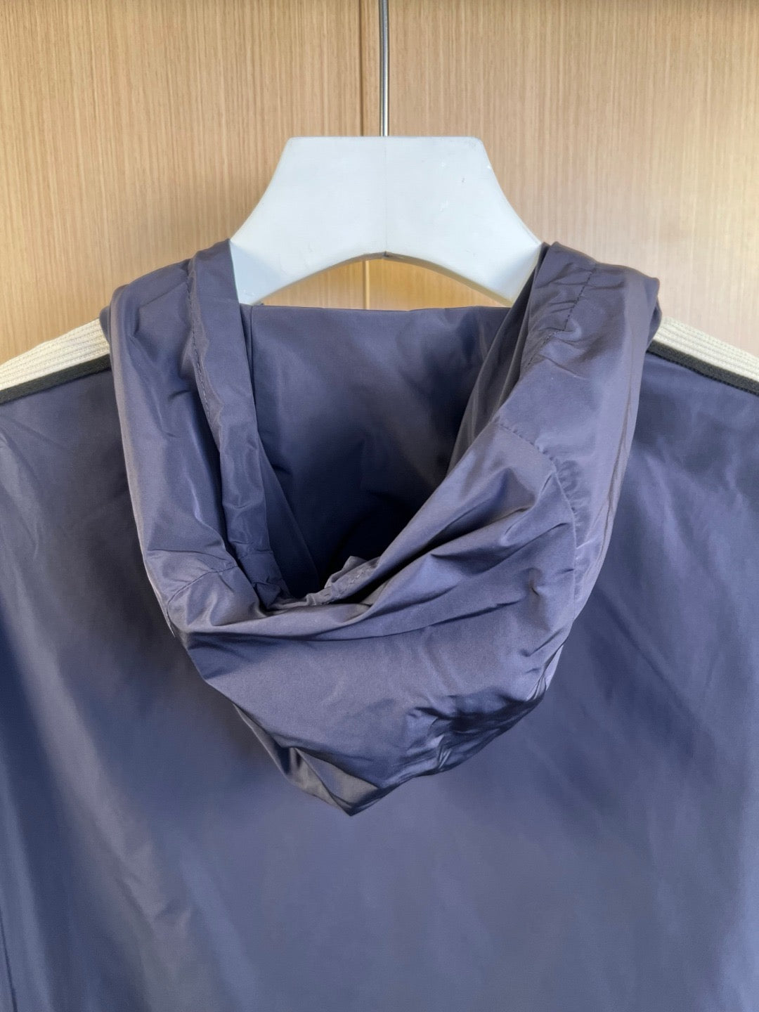 White and Dark Blue Jacket