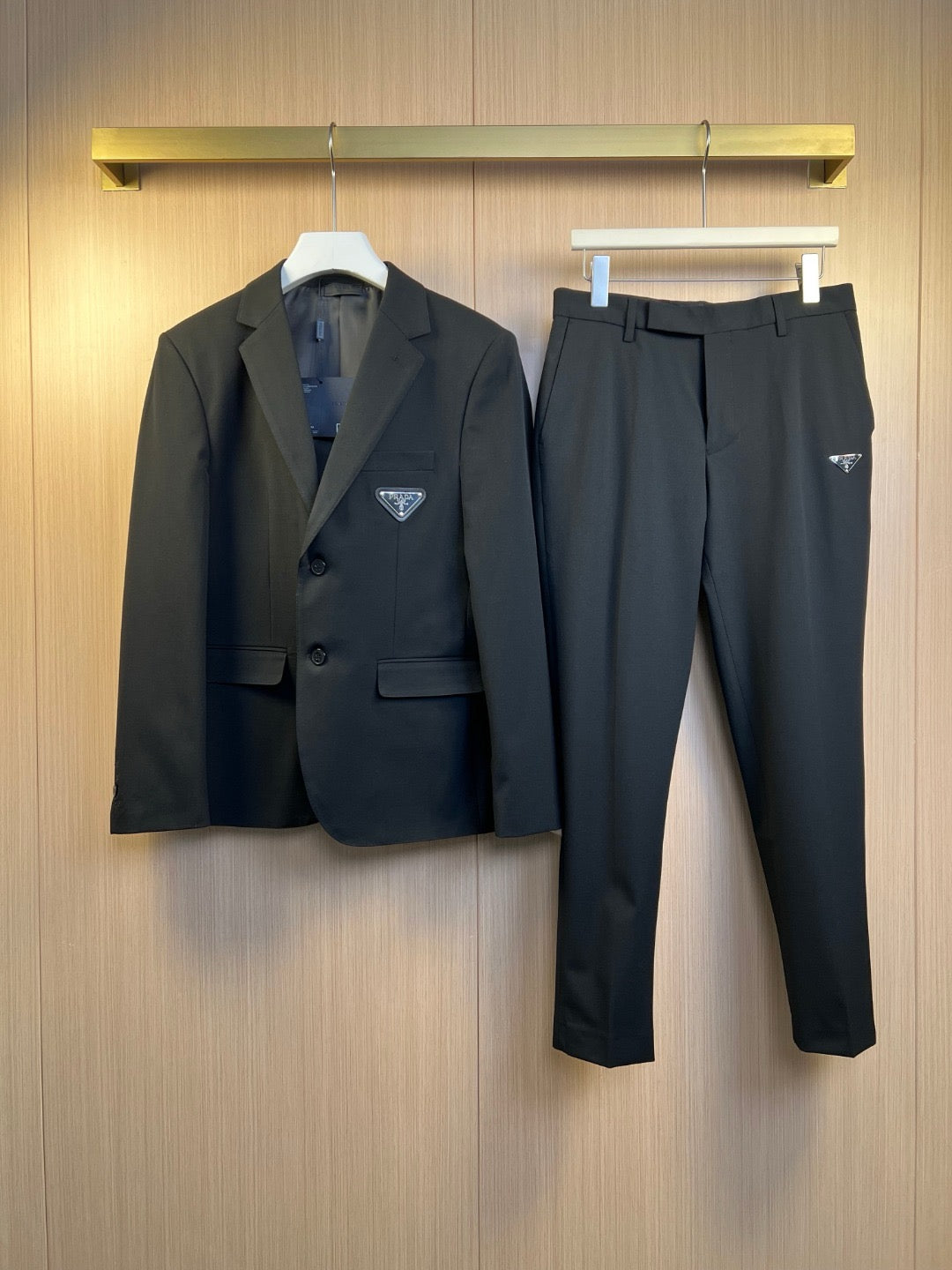 Black Jacket and Pant Set