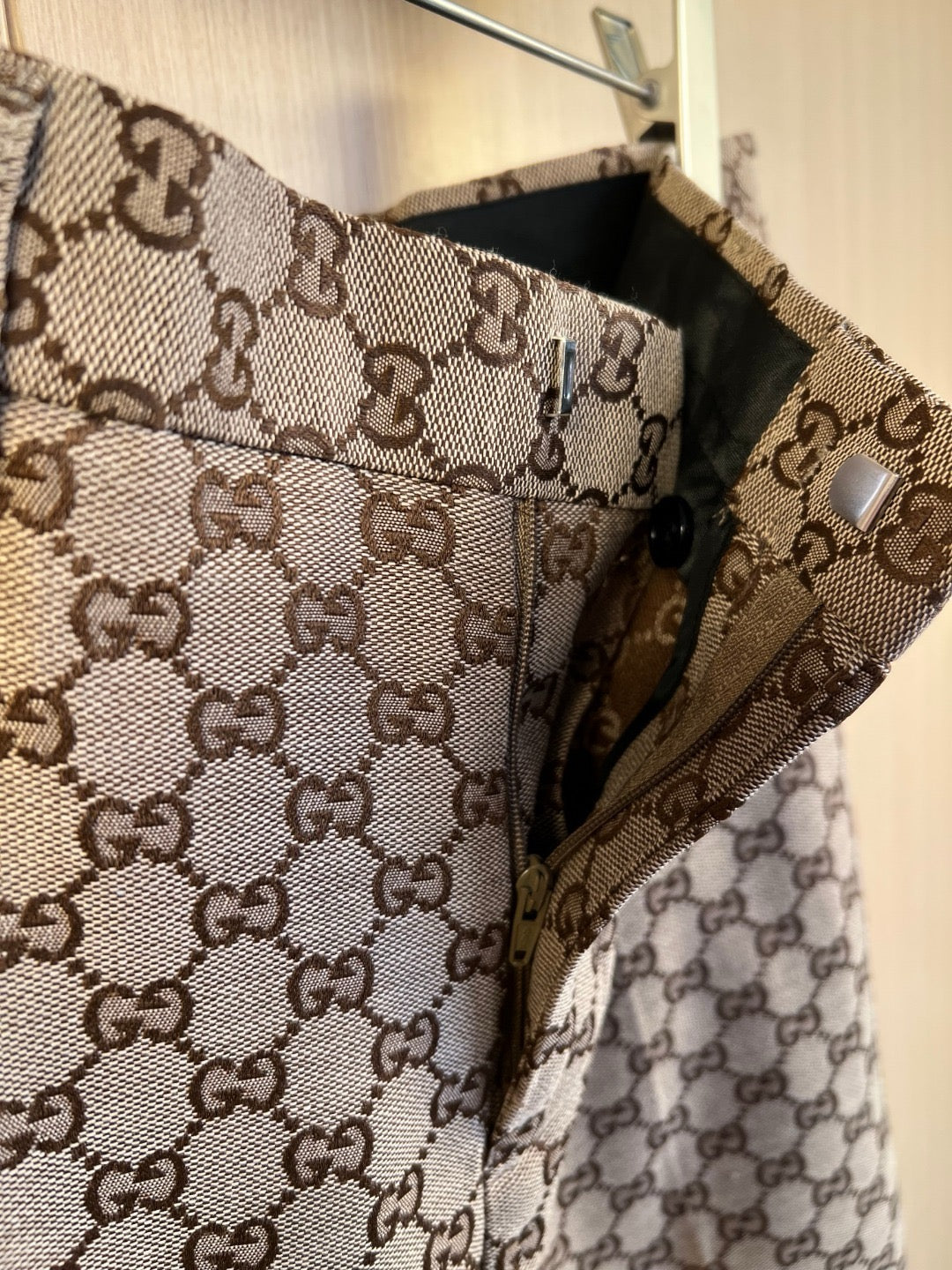 Khaki Jacket and Pant Set
