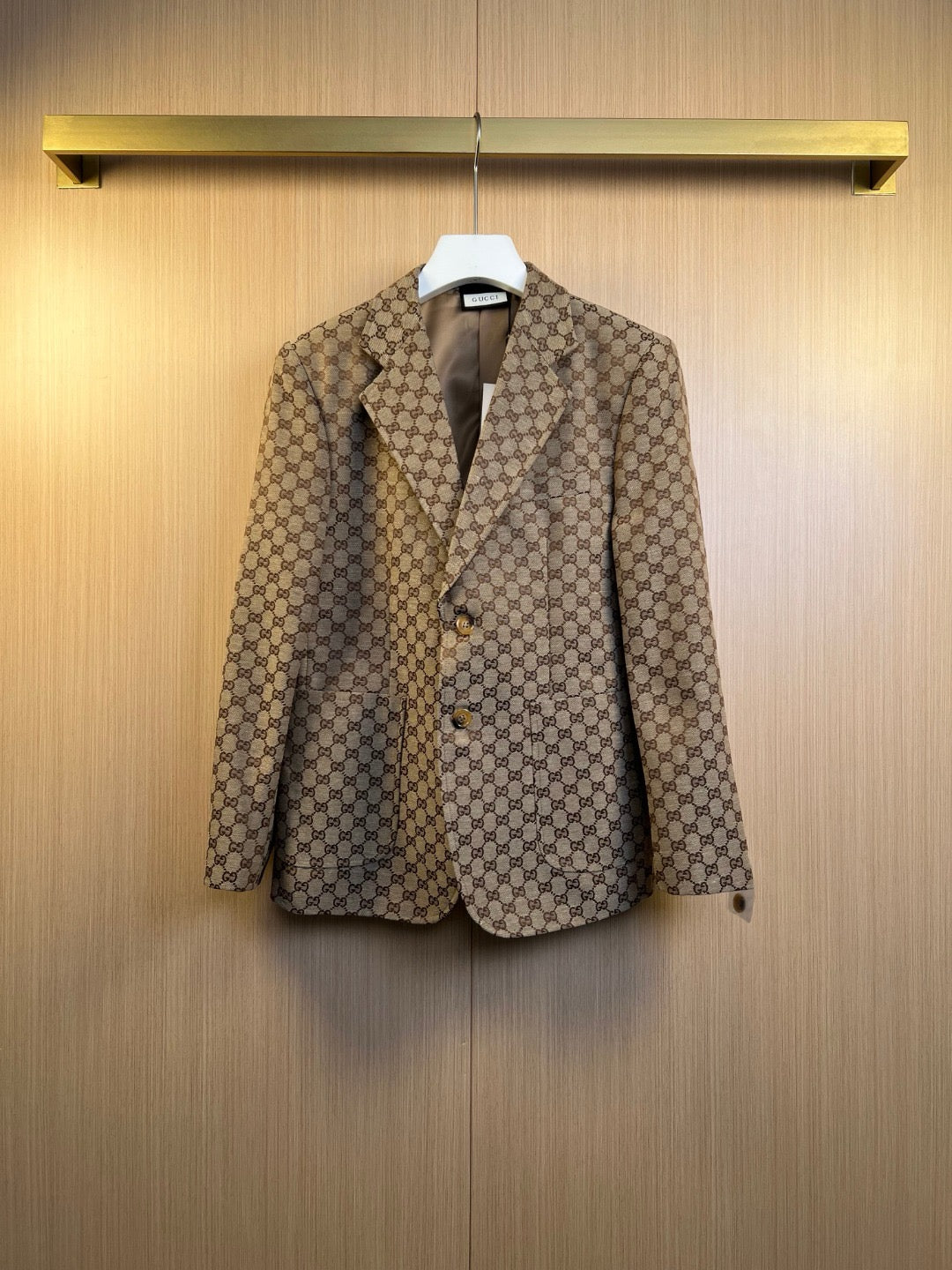 Khaki Jacket and Pant Set