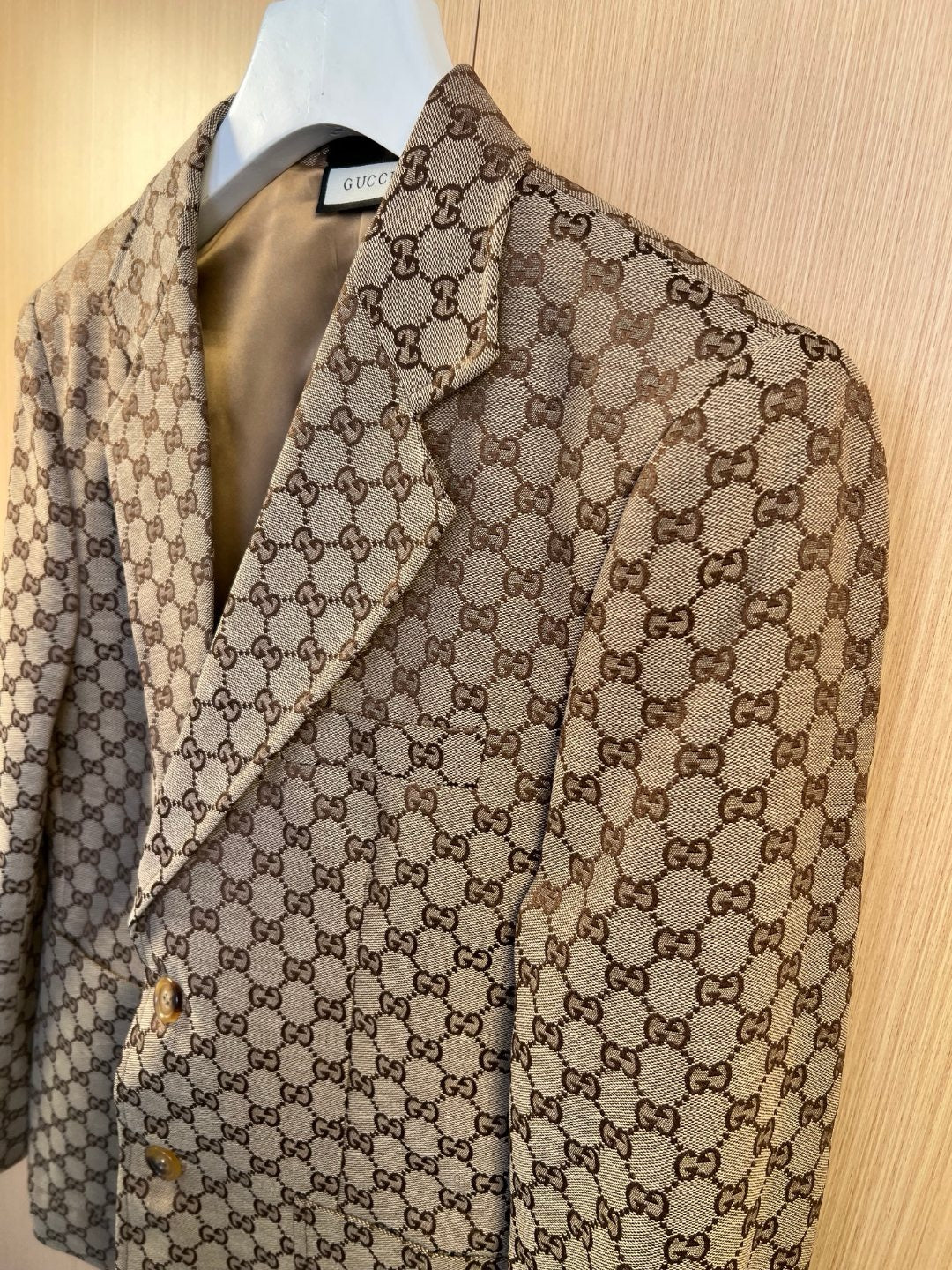 Khaki Jacket and Pant Set