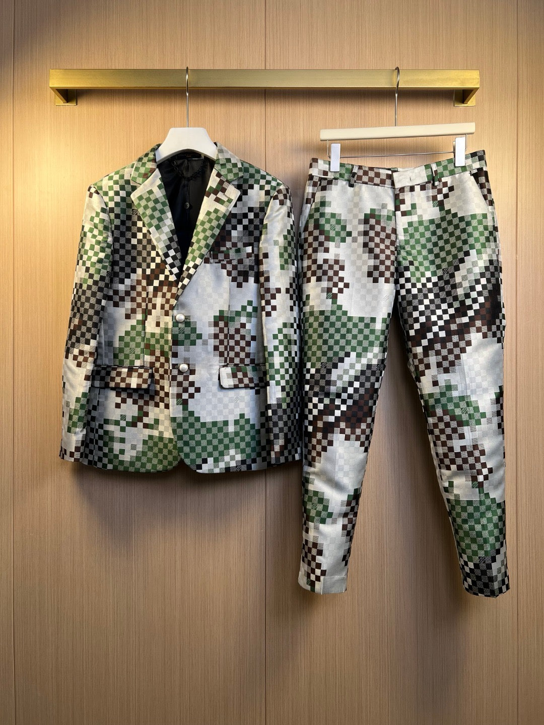 Multi-Colors Jacket and Pant Set