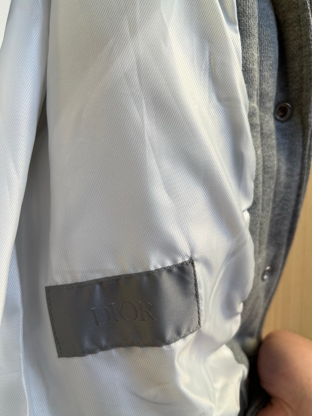 Grey White Jacket