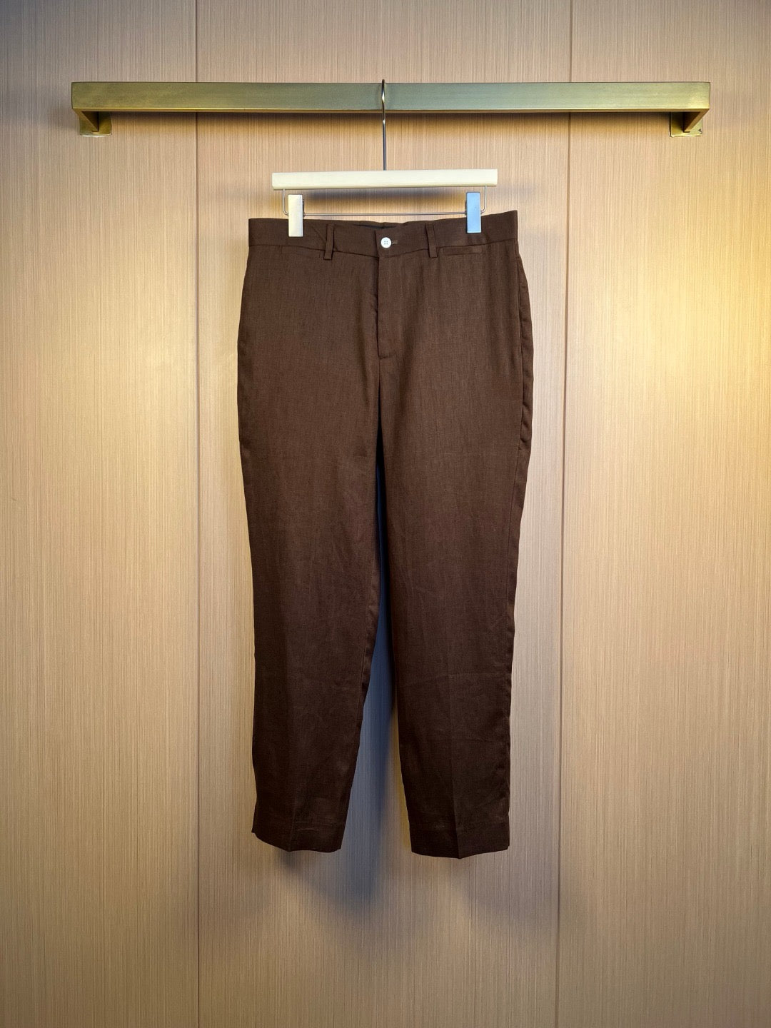 Brown Jacket and Pant Set