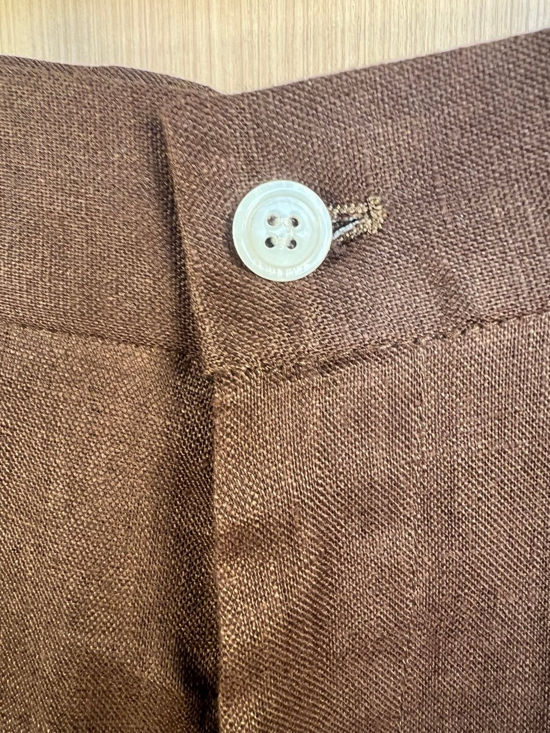 Brown Jacket and Pant Set