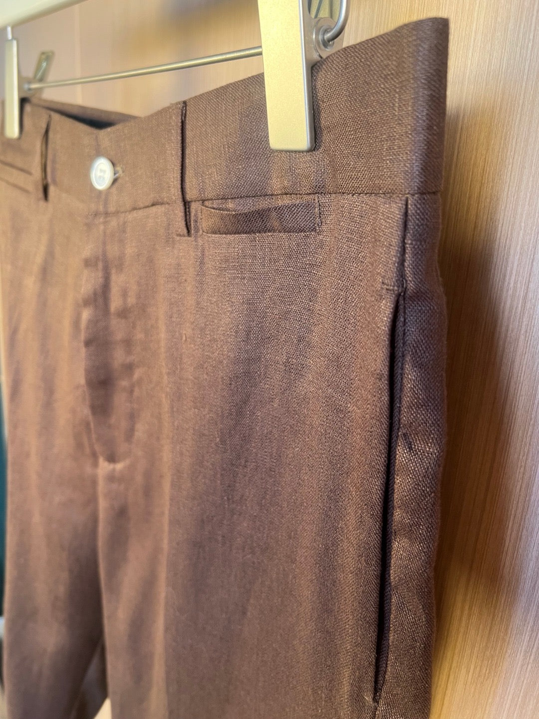 Brown Jacket and Pant Set