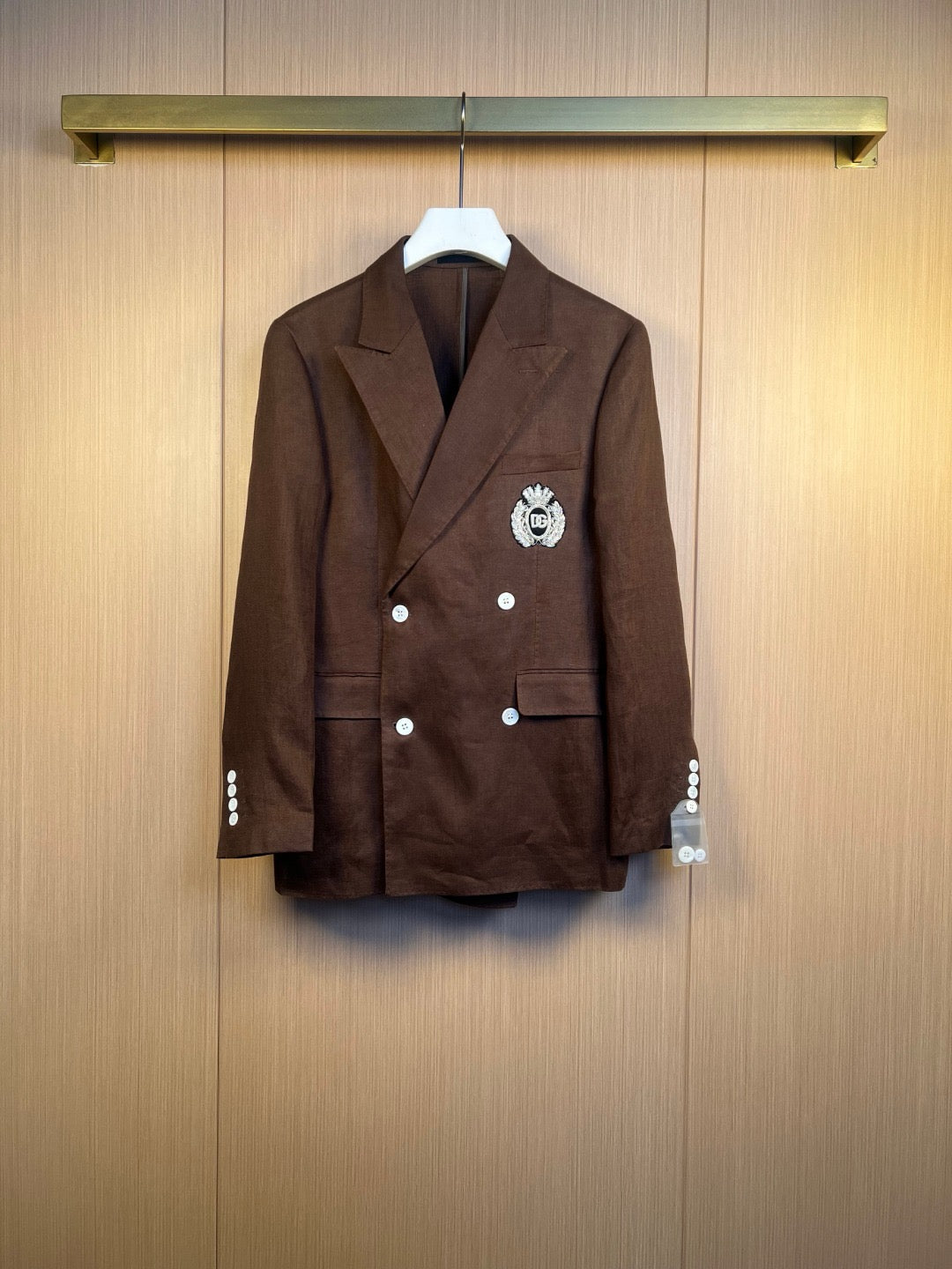 Brown Jacket and Pant Set